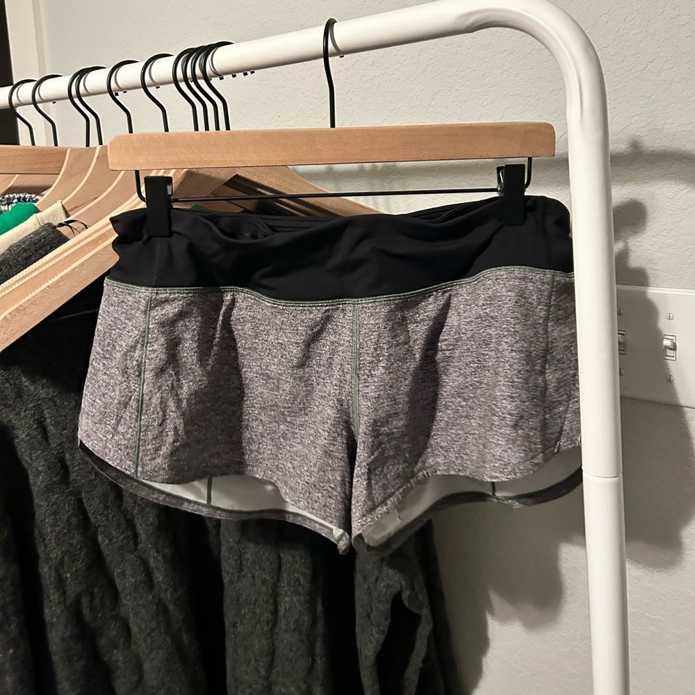 Lululemon size 8 2.5 in inseam shorts
